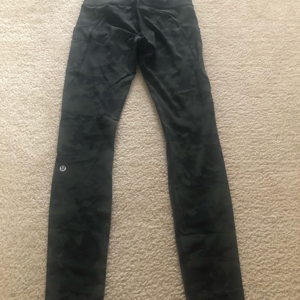 Lululemon Camo Fast and Free full length